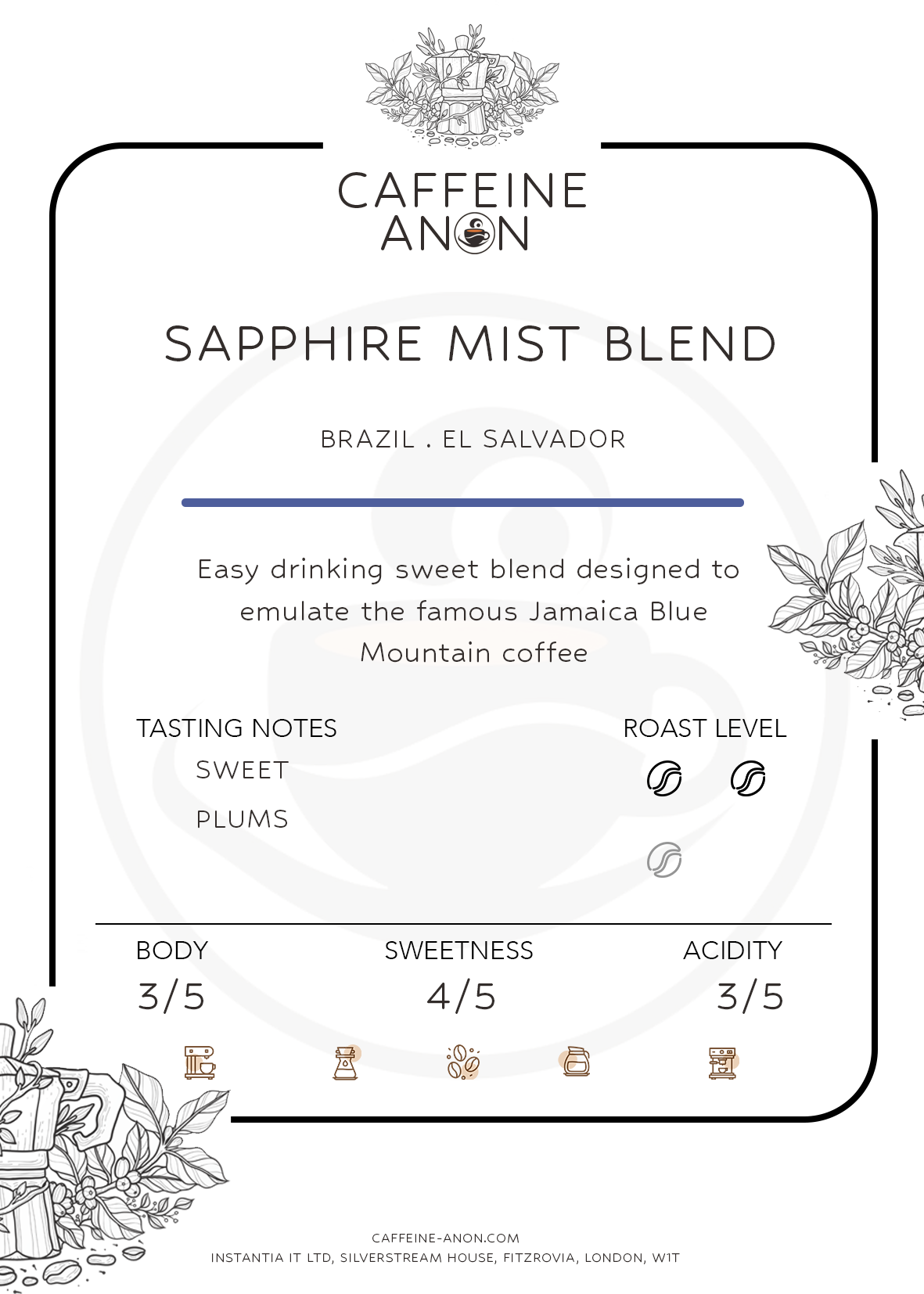 Sapphire Mist Blend